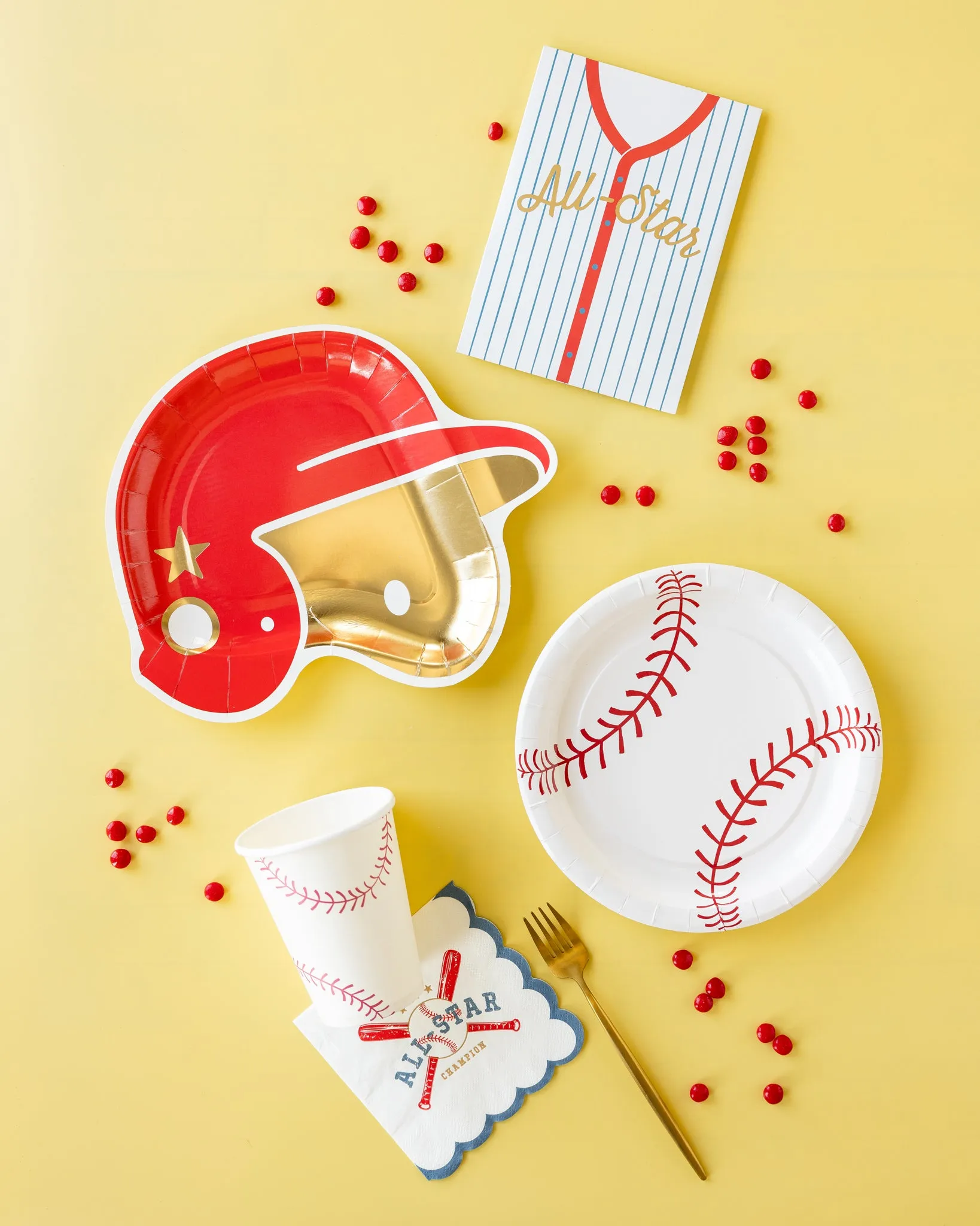 BAS1011 - Baseball Paper Cups
