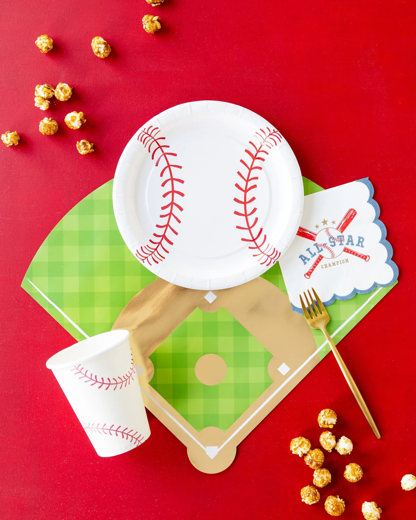 BAS1011 - Baseball Paper Cups
