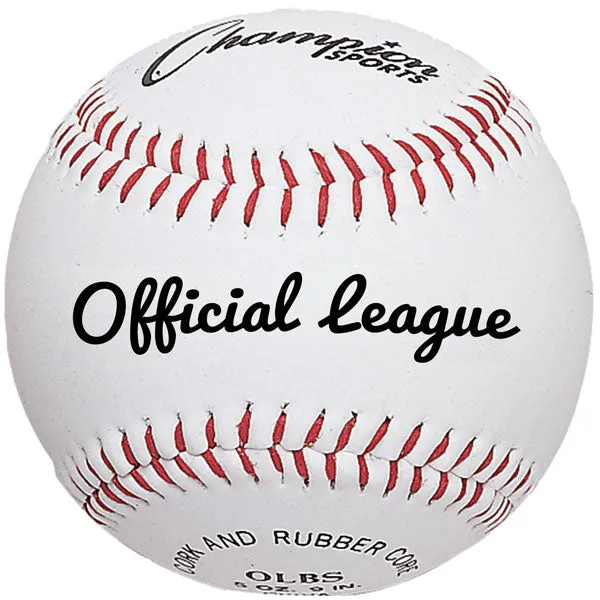 Champion Sports SYNTEX LEATHER BASEBALL