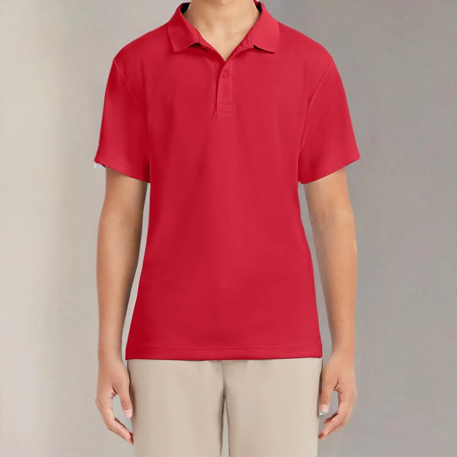 IZOD Men's Short Sleeve Performance Polo Shirt