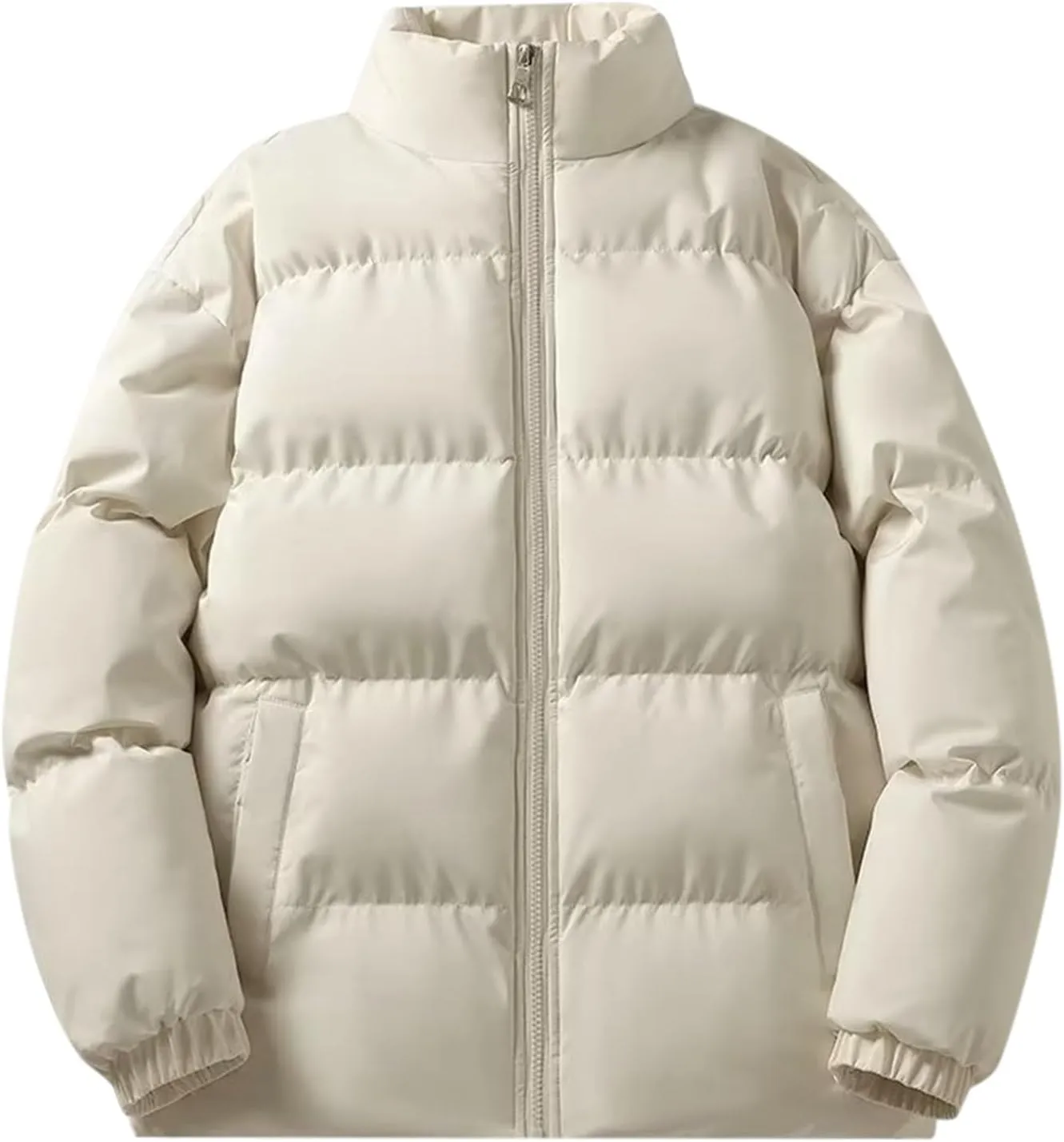 Men's Puffer Jacket Lightweight Warm 2023 Winter Down Coats Windproof Insulated Jacket Stylish Outdoor Thickened Outerwear